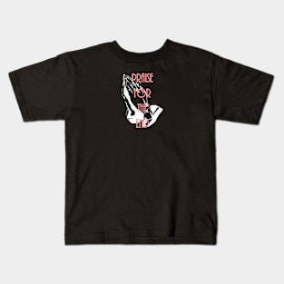 Praise for the end Kids T-Shirt